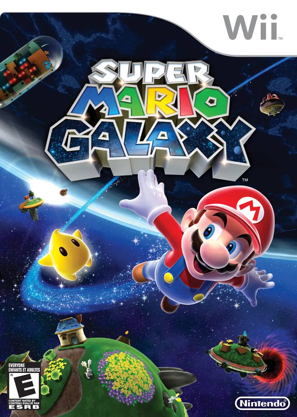 Capa de Super Mario Galaxy