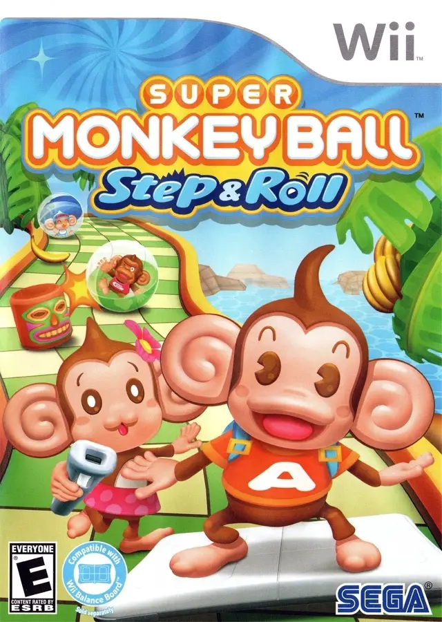 Capa de Super Monkey Ball: Step & Roll
