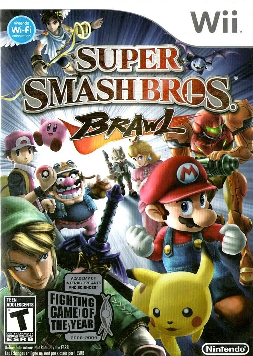 Capa de Super Smash Bros. Brawl [Fighting Game of the Year]