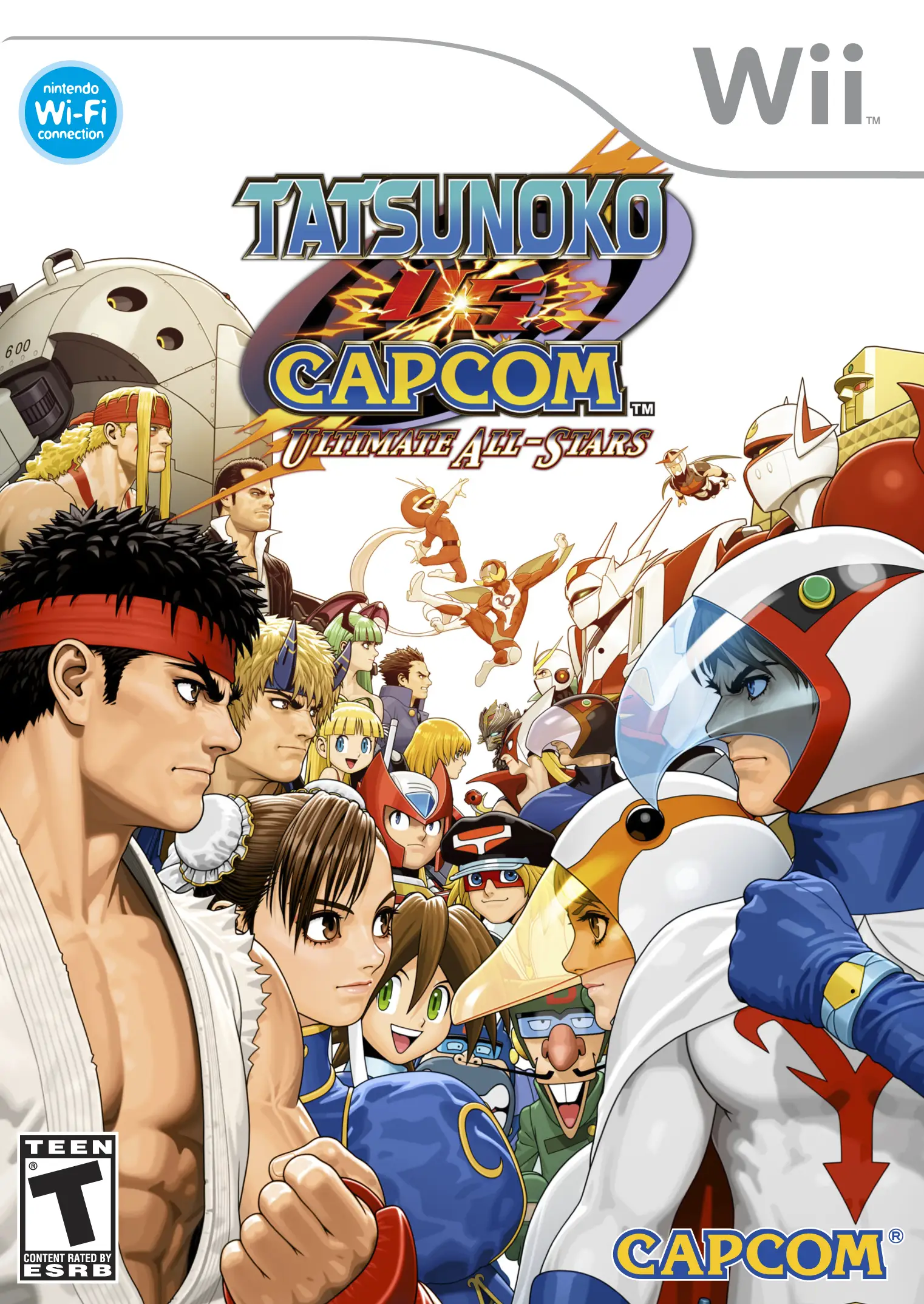 Capa de Tatsunoko vs. Capcom: Ultimate All-Stars