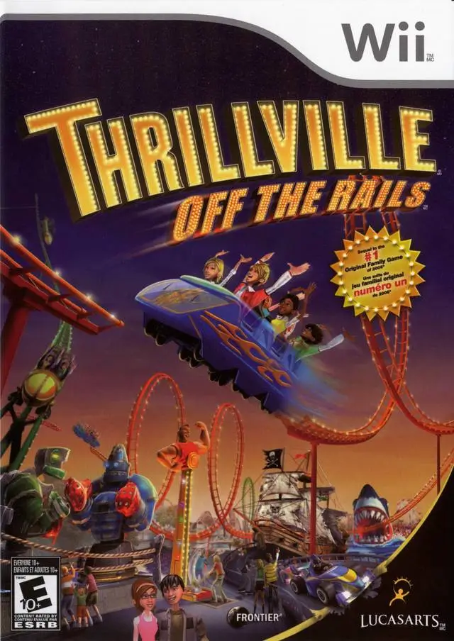 Capa de Thrillville: Off the Rails