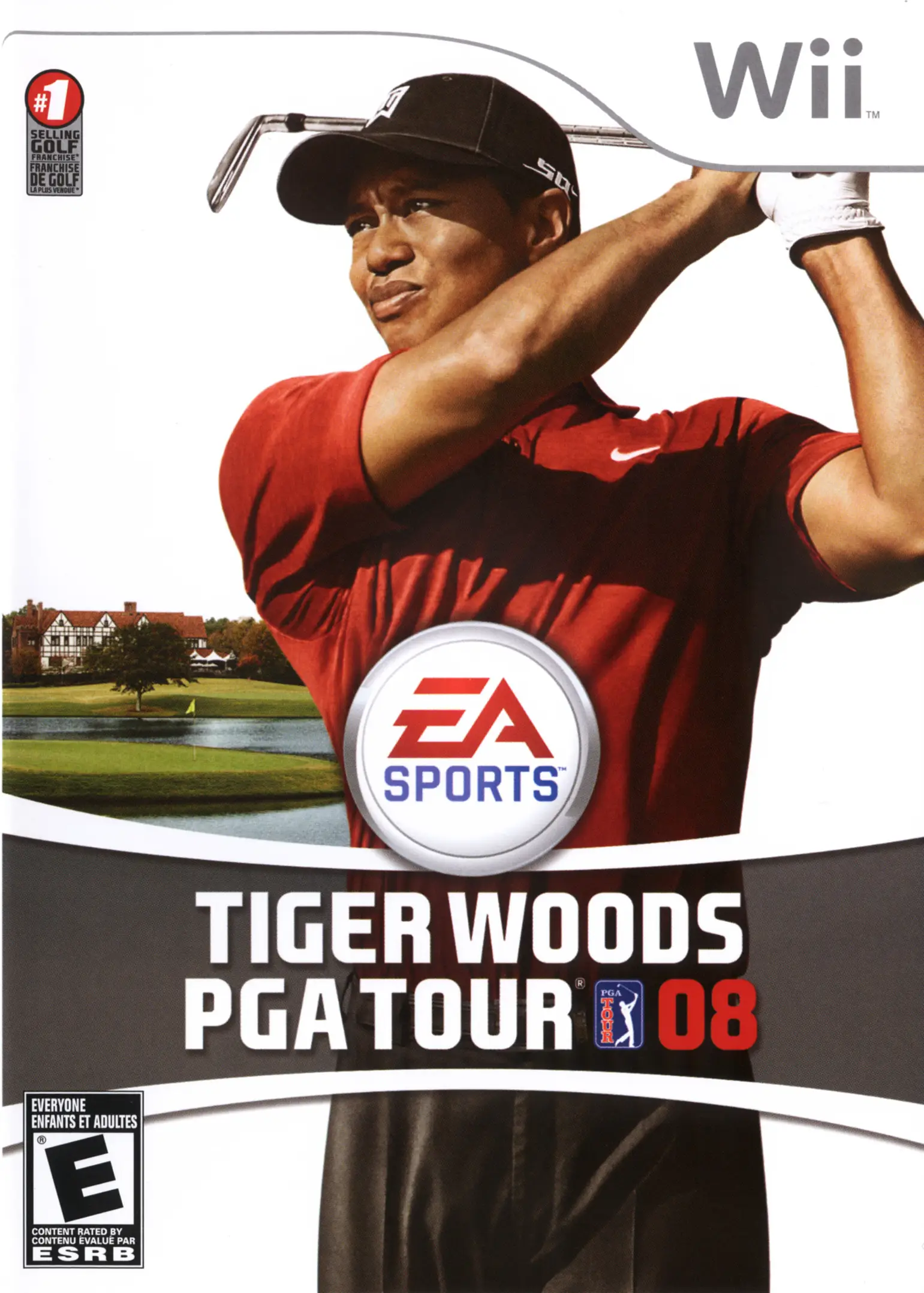 Capa de Tiger Woods PGA Tour 08