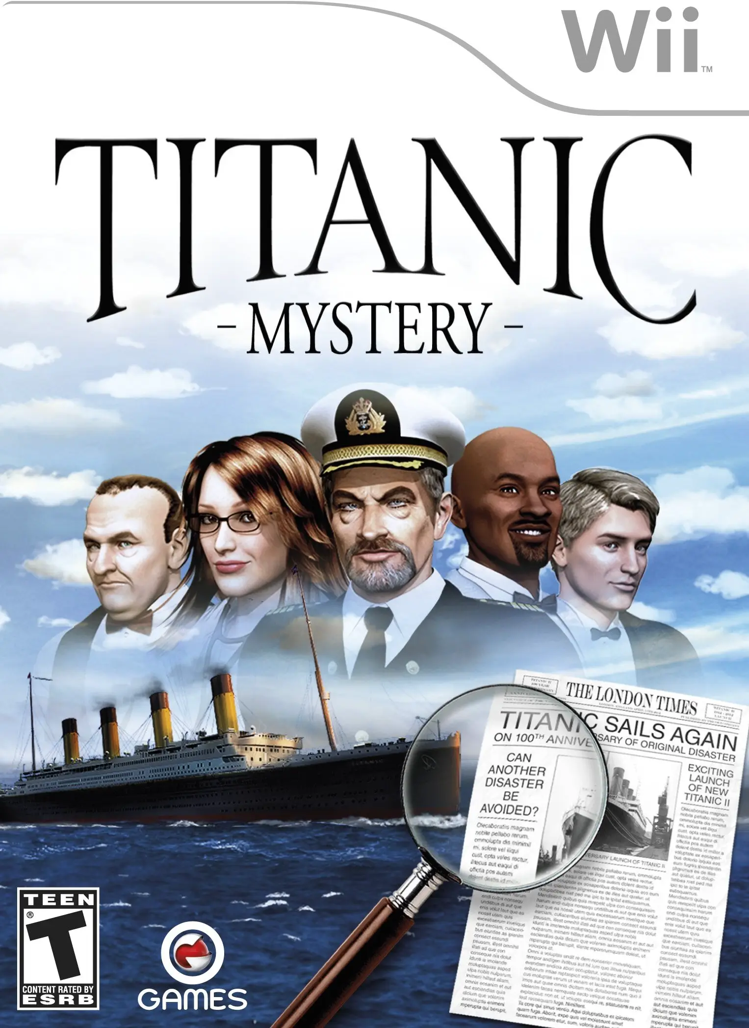 Capa de Titanic Mystery