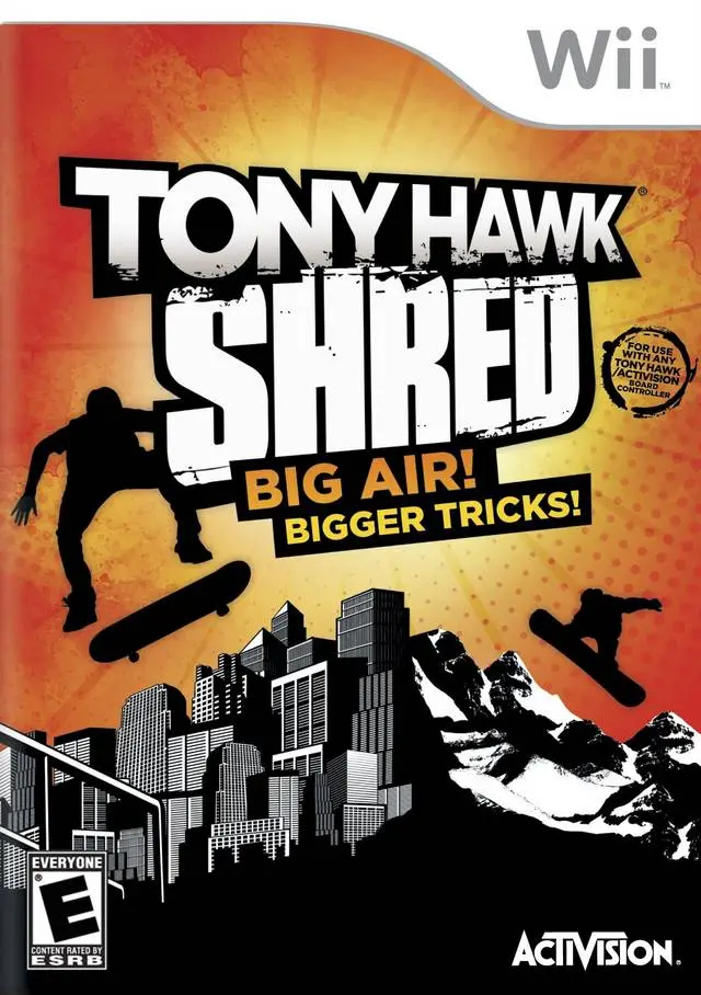 Capa de Tony Hawk: Shred