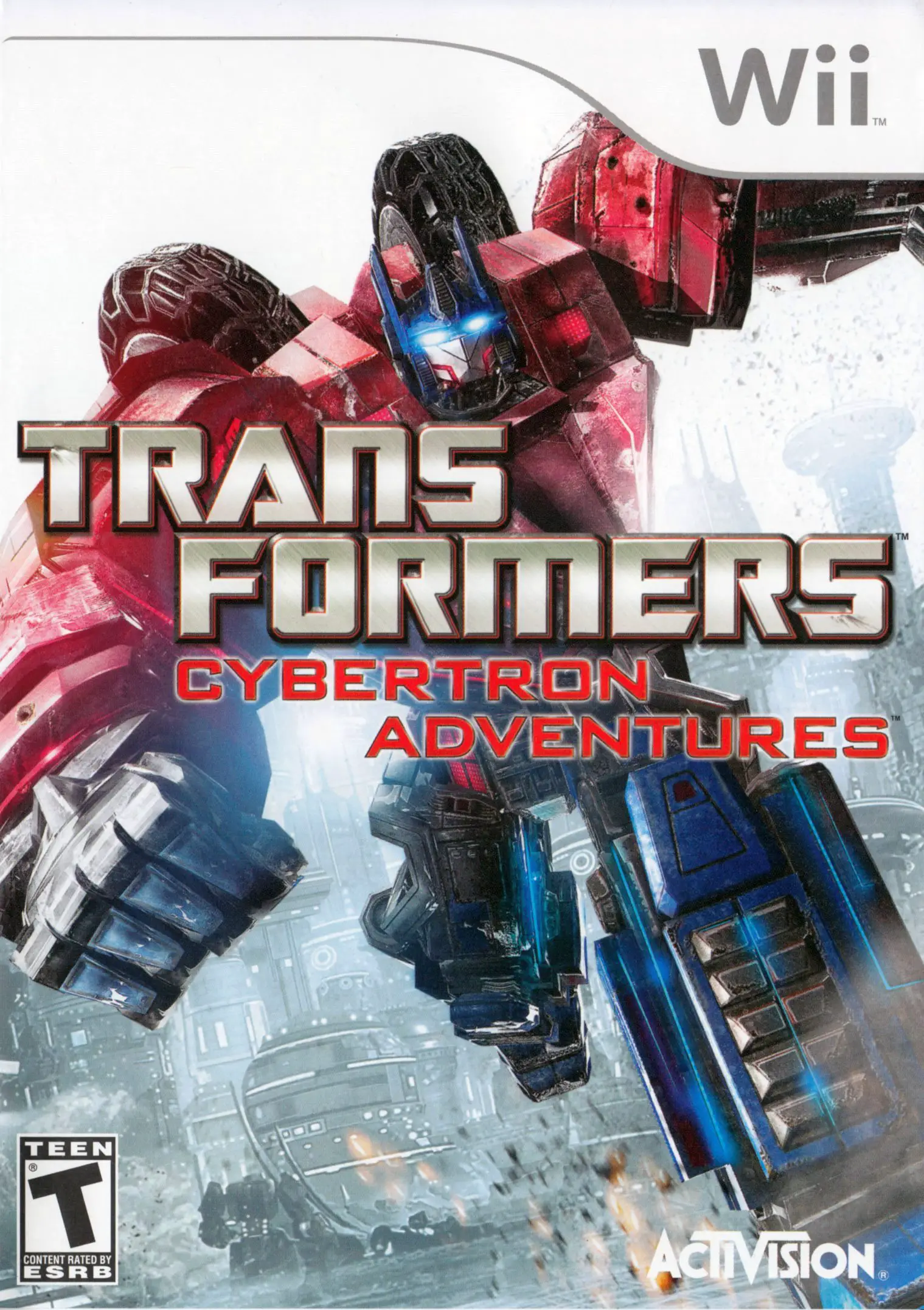 Capa de Transformers: Cybertron Adventures