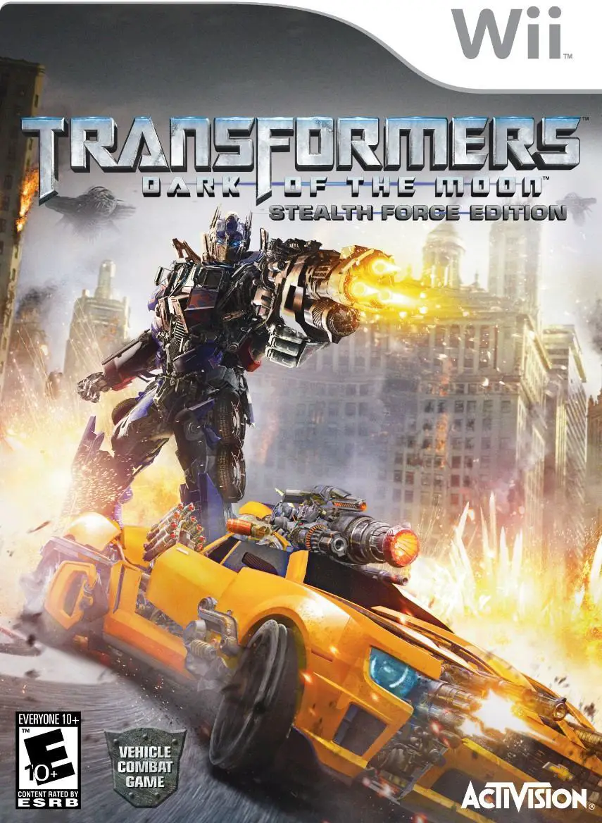 Capa de Transformers: Dark of the Moon: Stealth Force Edition