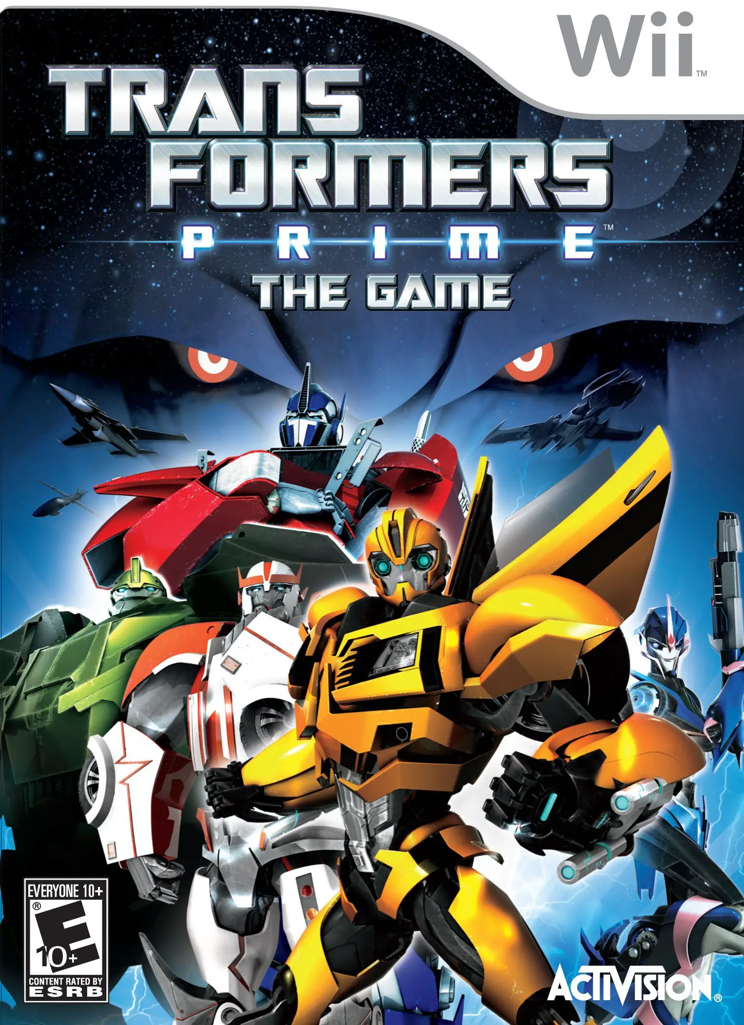 Capa de Transformers Prime: The Game