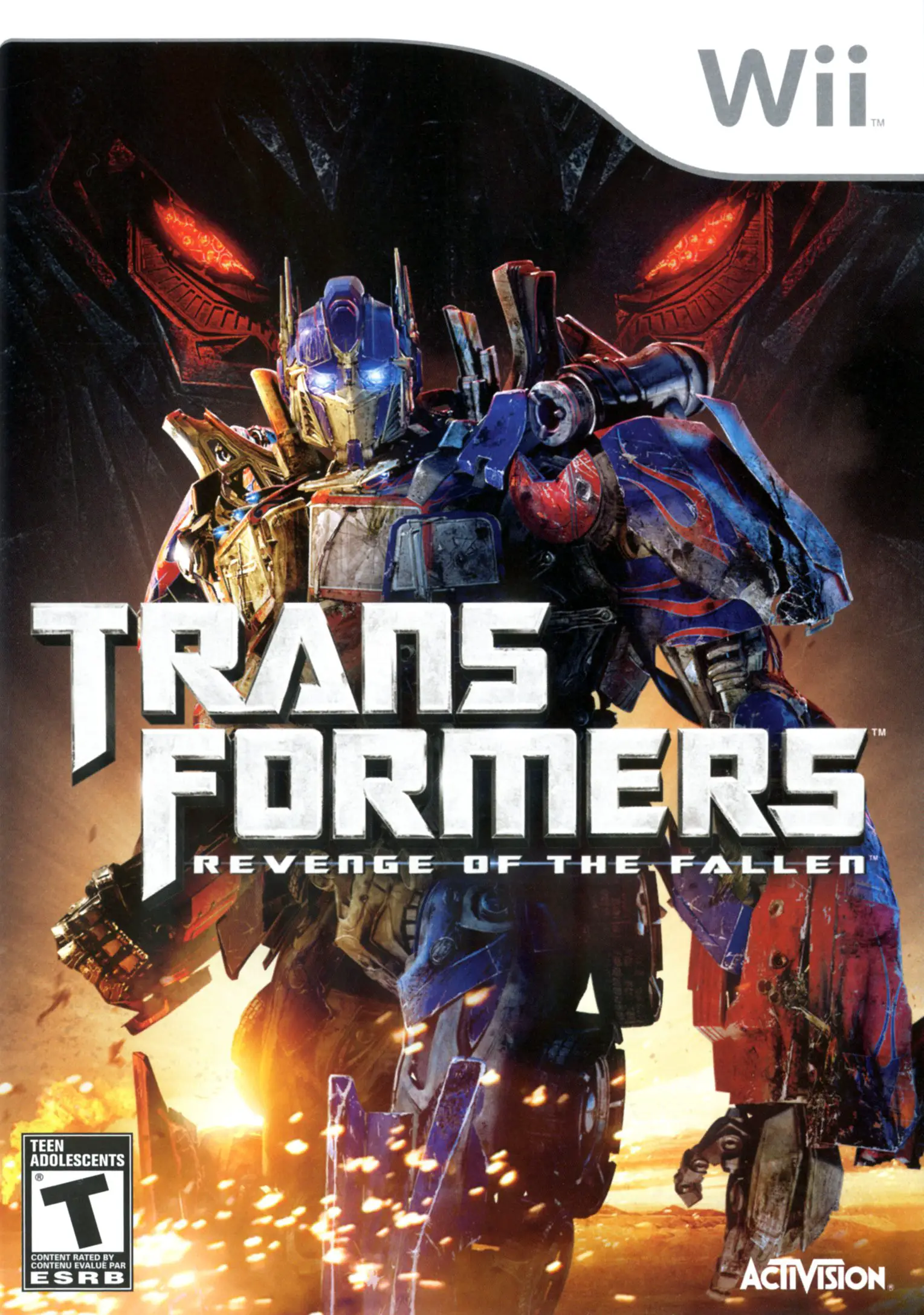 Capa de Transformers: Revenge of the Fallen