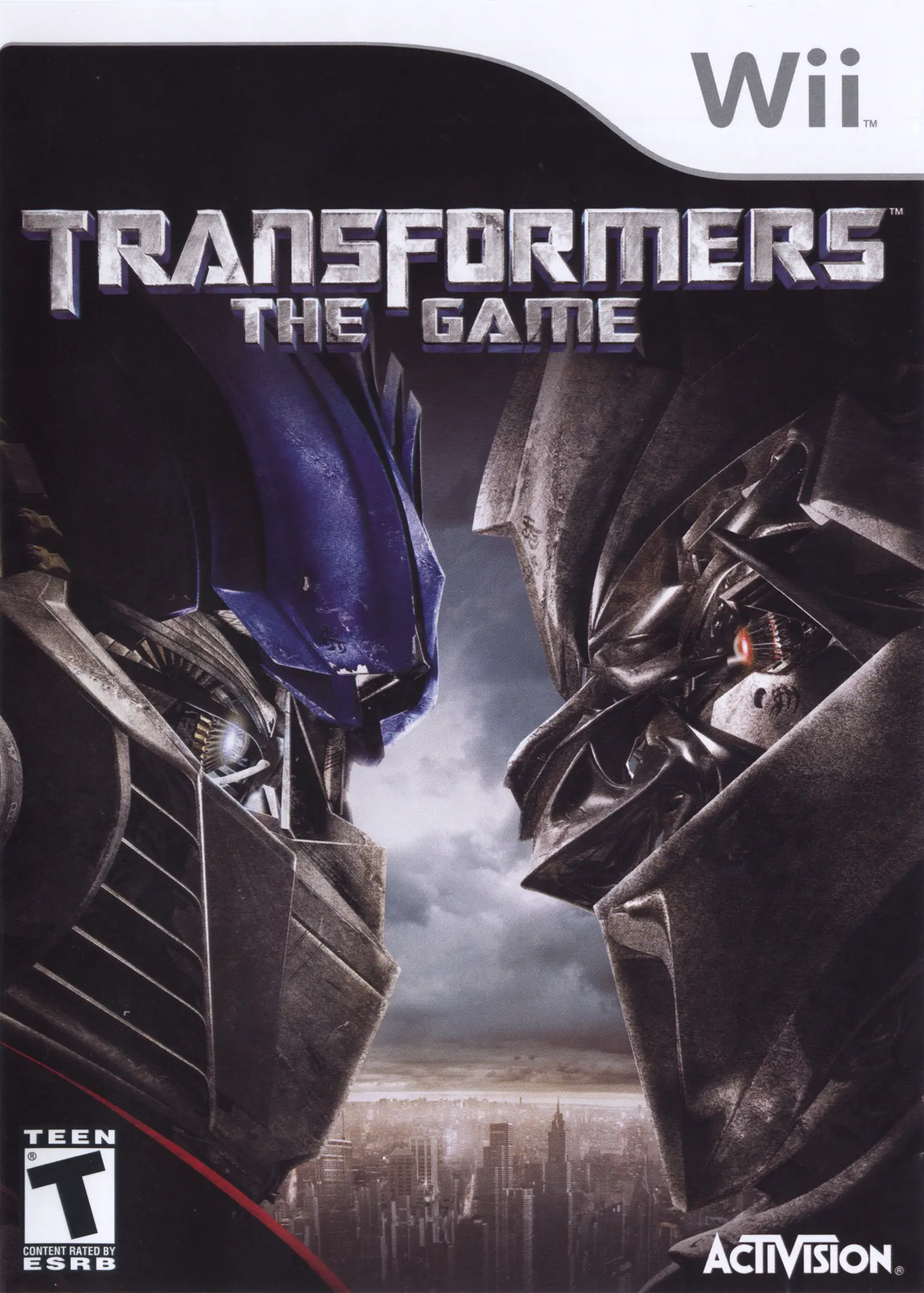 Capa de Transformers: The Game