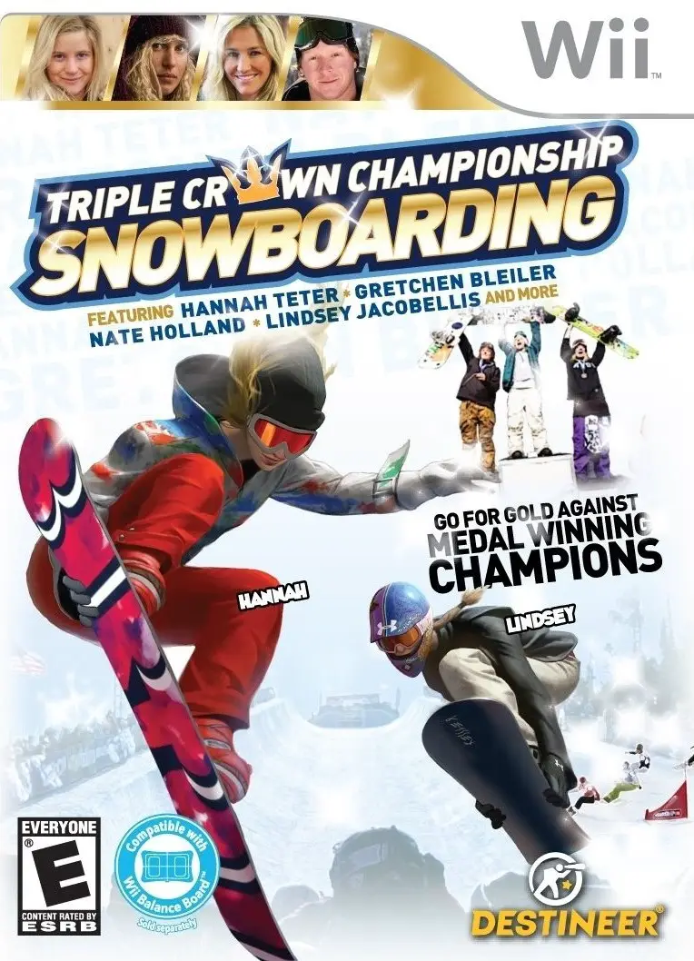 Capa de Triple Crown Snowboarding