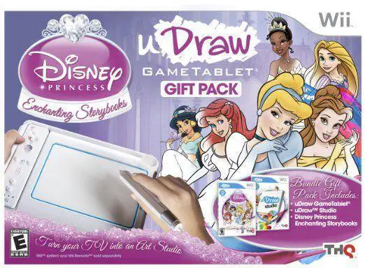 Capa de uDraw Tablet with Disney Princess and uDraw Studio [Gift Pack]