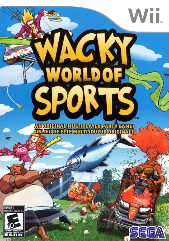 Capa de Wacky World of Sports