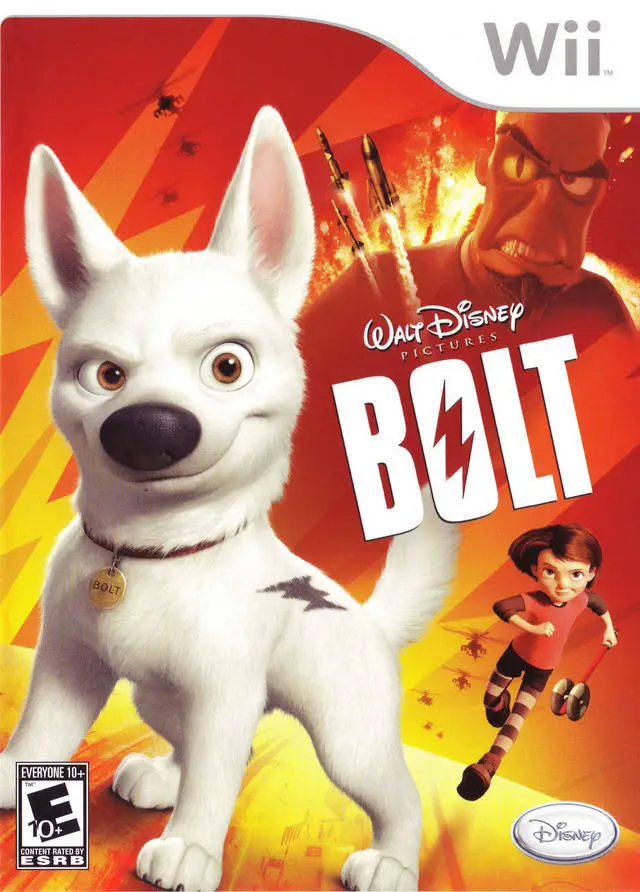 Capa de Walt Disney Pictures Bolt