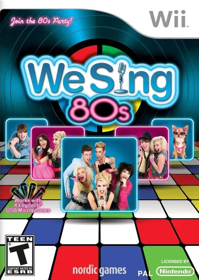 Capa de We Sing: 80s