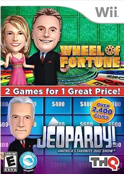 Capa de Wheel of Fortune & Jeopardy Double Pack