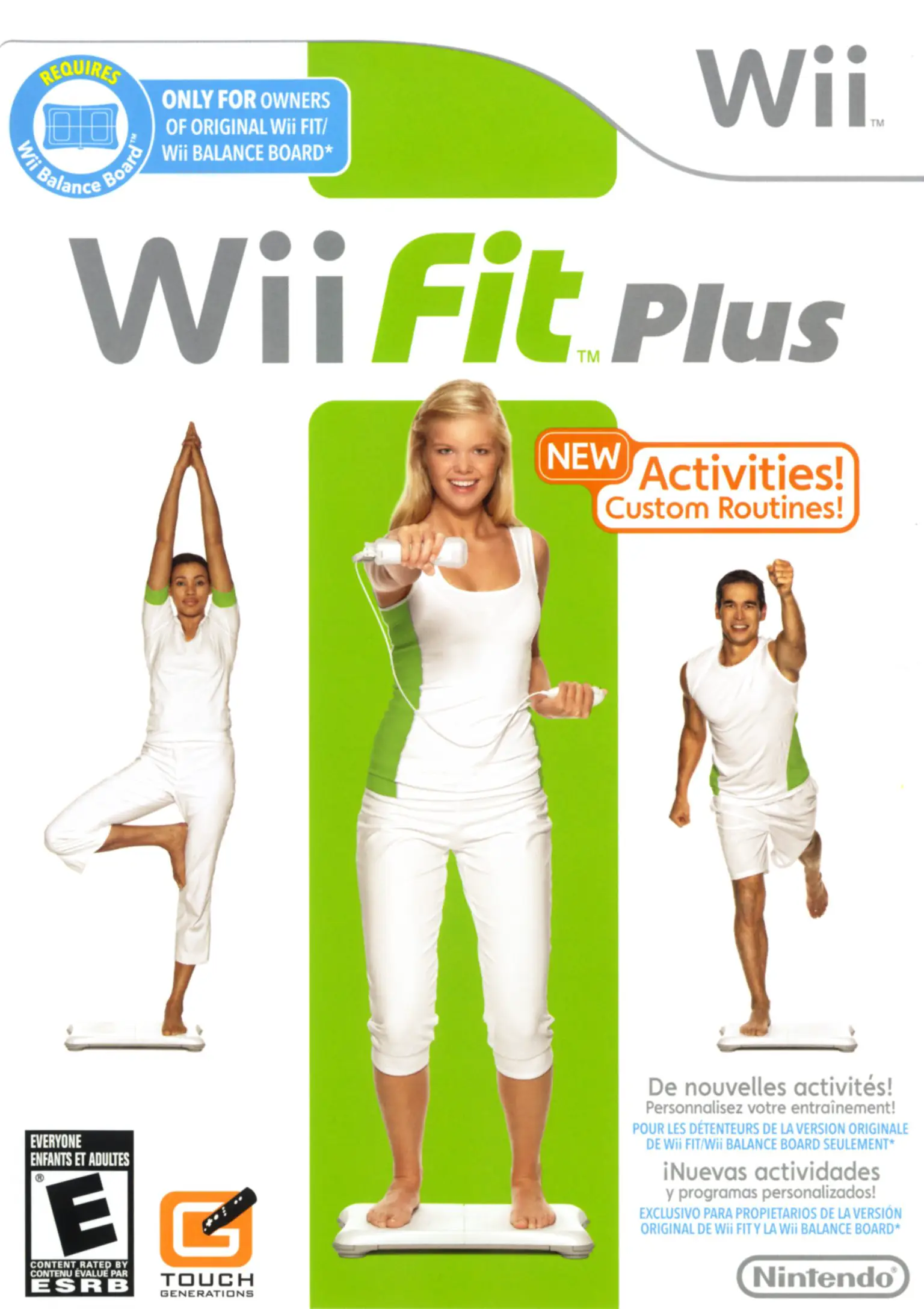 Capa de Wii Fit Plus