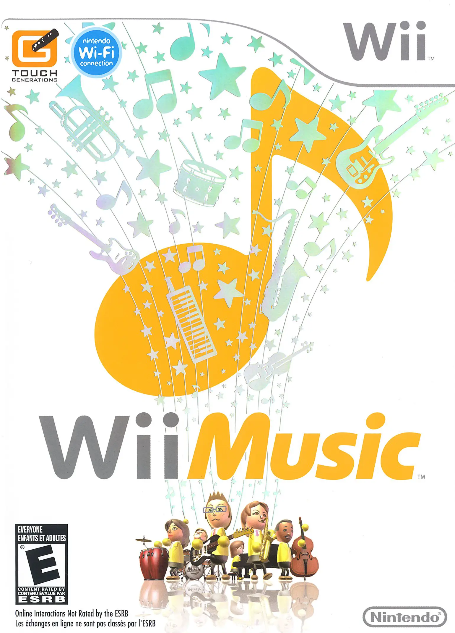 Capa de Wii Music
