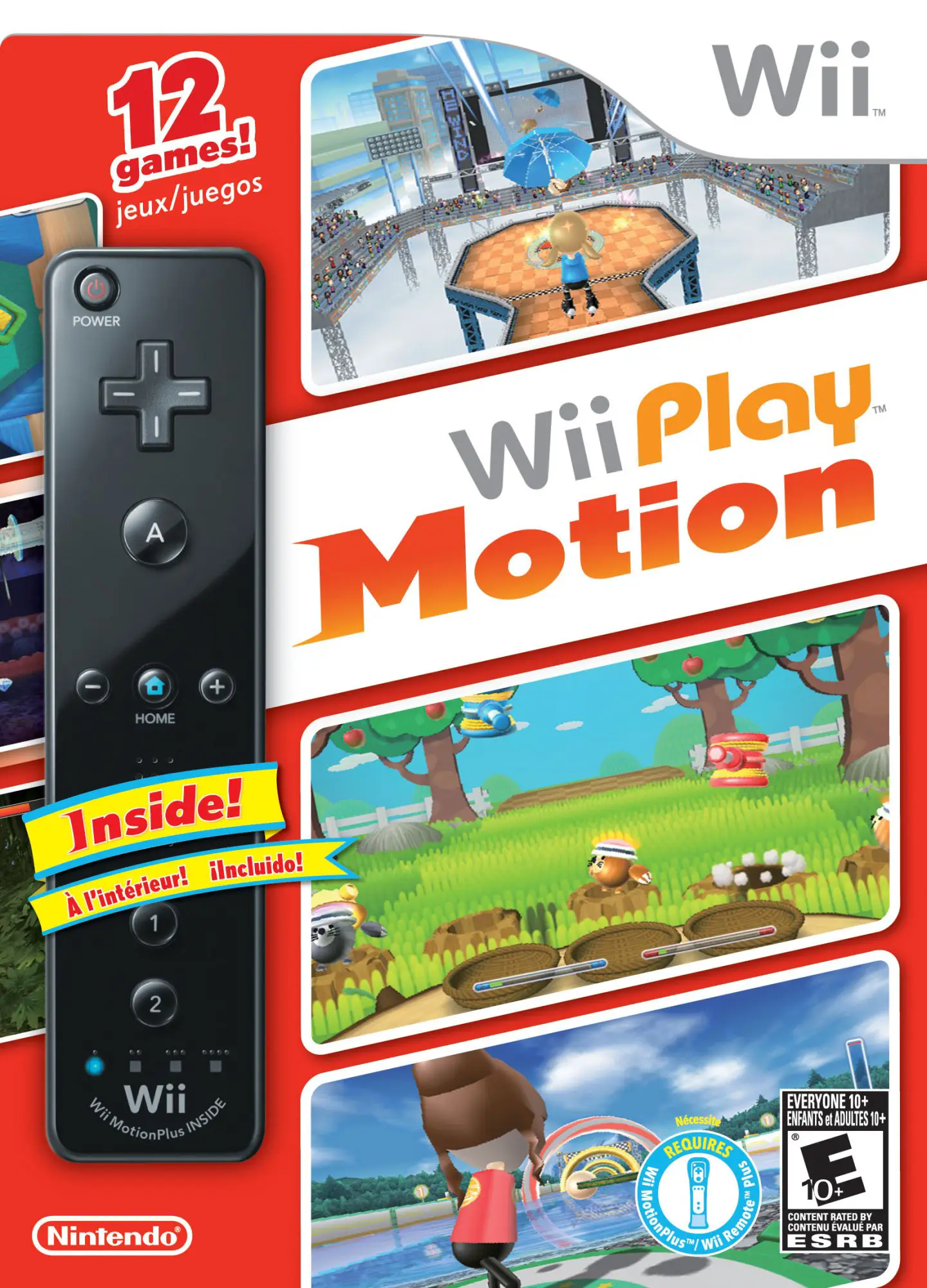 Capa de Wii Play: Motion