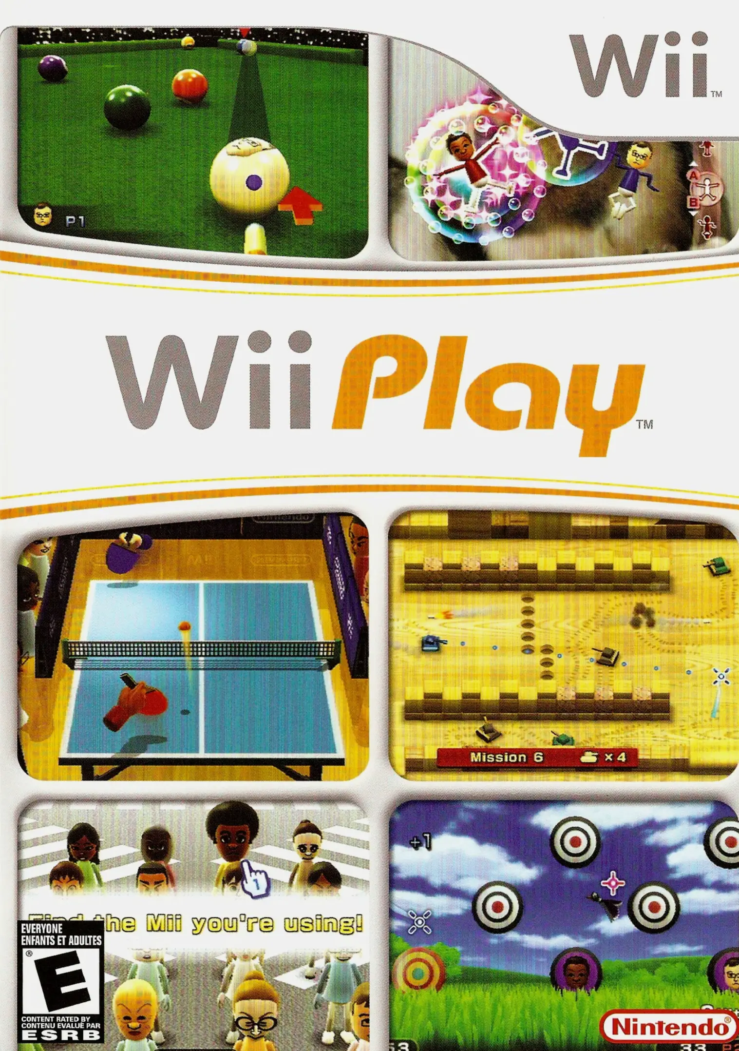 Capa de Wii Play