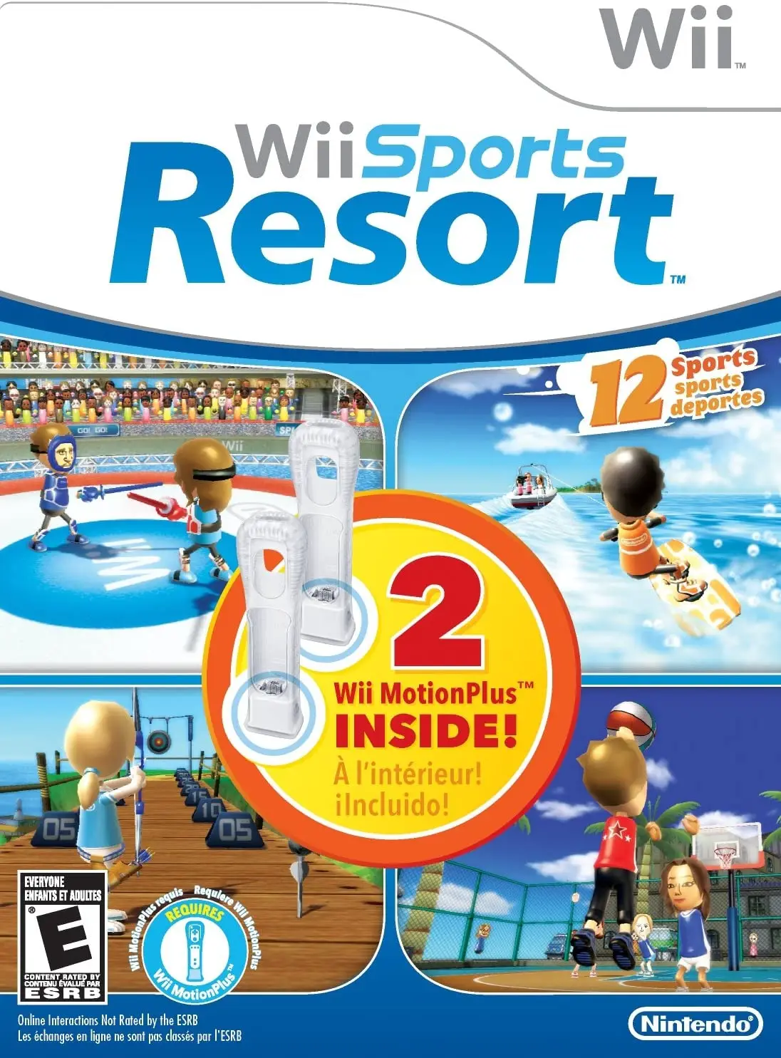 Capa de Wii Sports Resort [2 Wii MotionPlus Bundle]