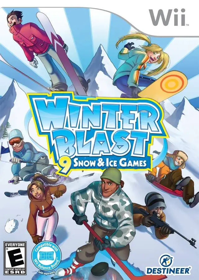 Capa de Winter Blast: 9 Snow & Ice Games