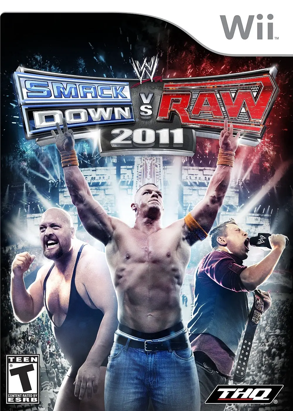Capa de WWE SmackDown vs. Raw 2011