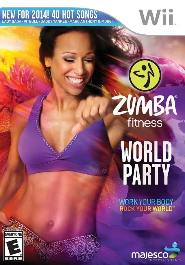 Capa de Zumba Fitness World Party