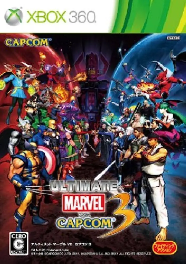 Capa de Ultimate Marvel vs. Capcom 3