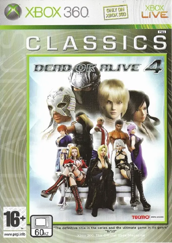 Capa de Dead Or Alive 4 [Classics]