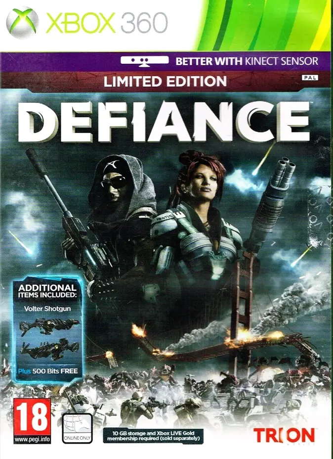 Capa de Defiance [Limited Edition]
