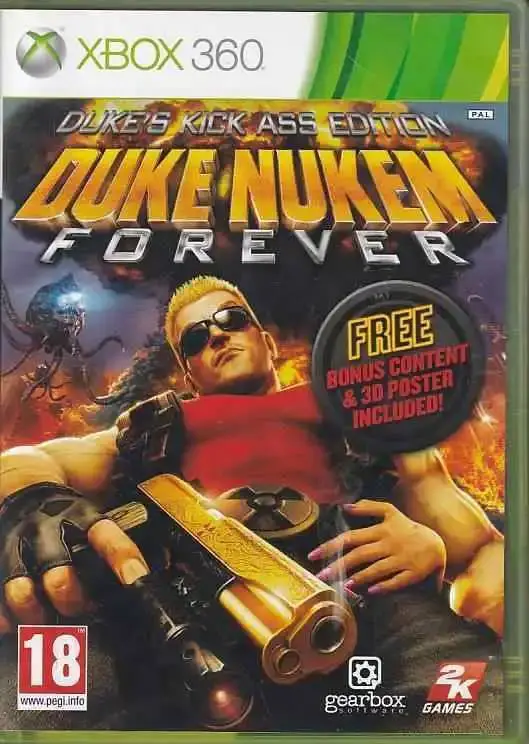 Capa de Duke Nukem Forever [Duke's Kick Ass Edition]