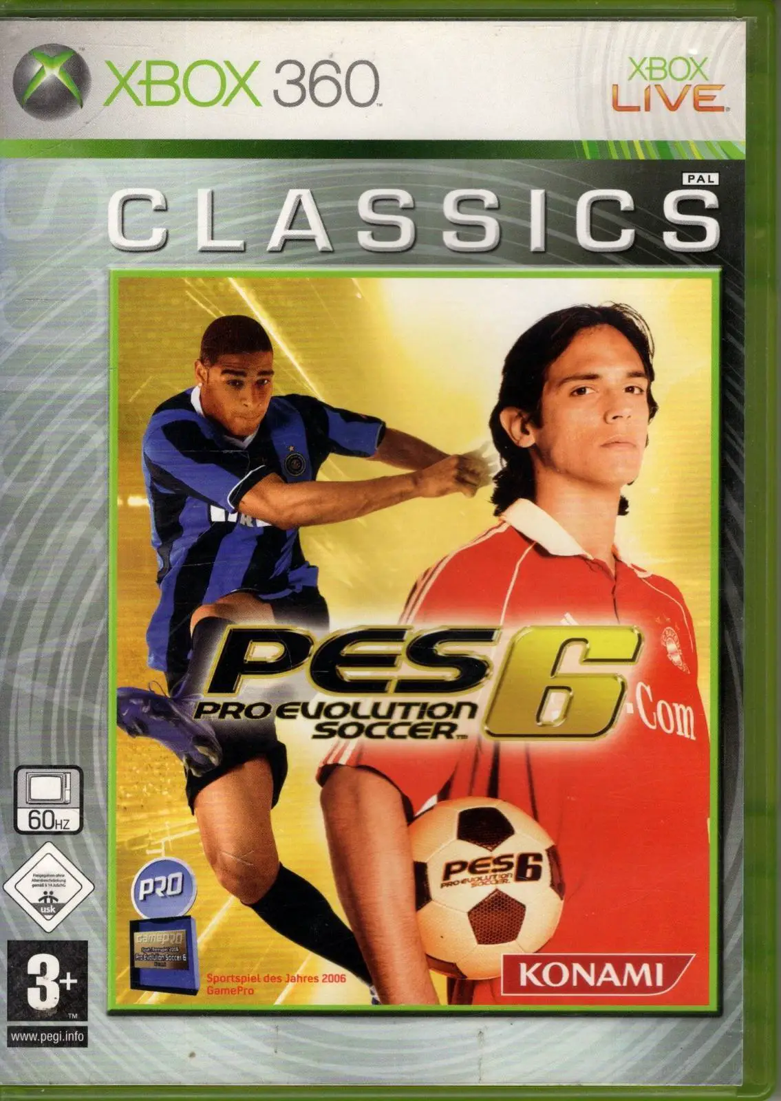 Capa de Pro Evolution Soccer 6 [Classics]