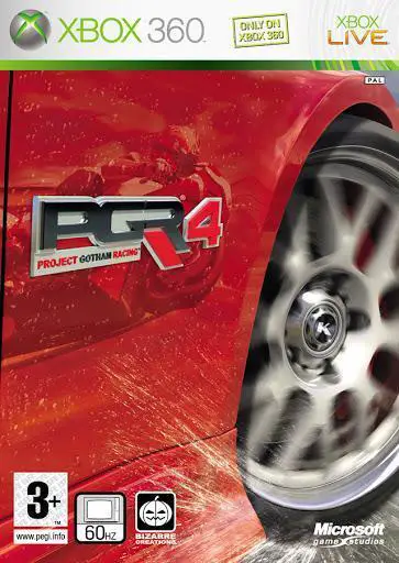 Capa de Project Gotham Racing 4