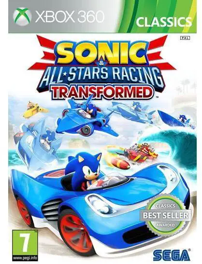 Capa de Sonic & All-Stars Racing Transformed [Classics]