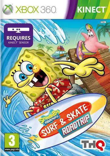 Capa de SpongeBob Squarepants: Surf & Skate Roadtrip