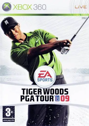 Capa de Tiger Woods PGA Tour 09