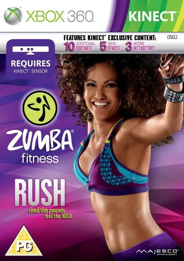 Capa de Zumba Fitness Rush