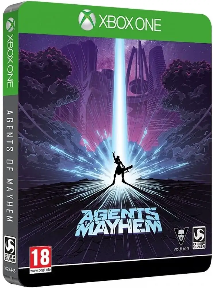Capa de Agents of Mayhem [Steelbook Edition]