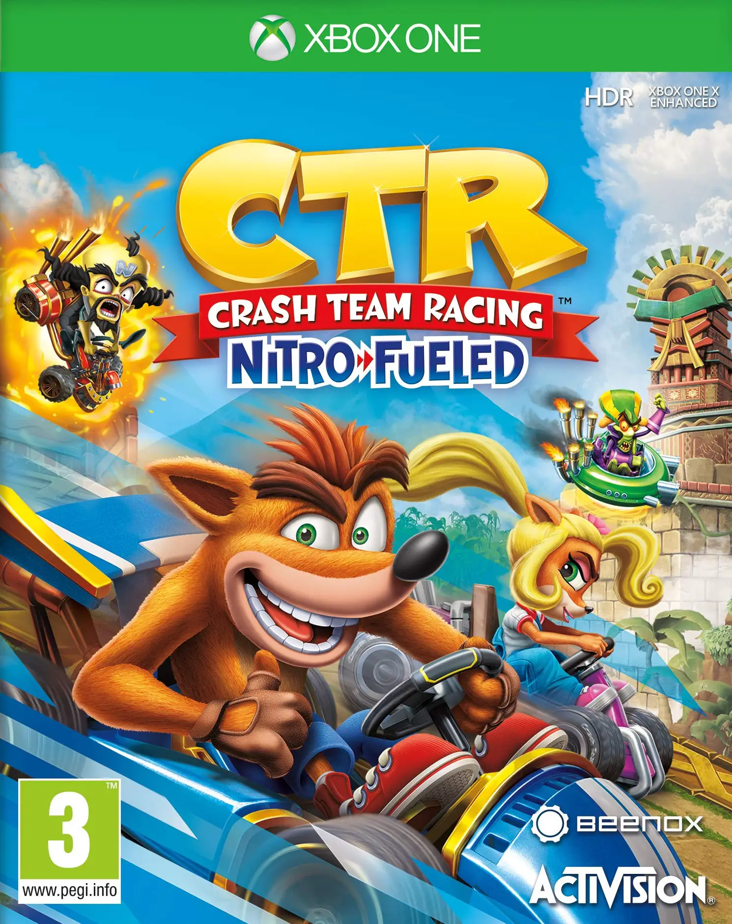 Capa de Crash Team Racing: Nitro-Fueled