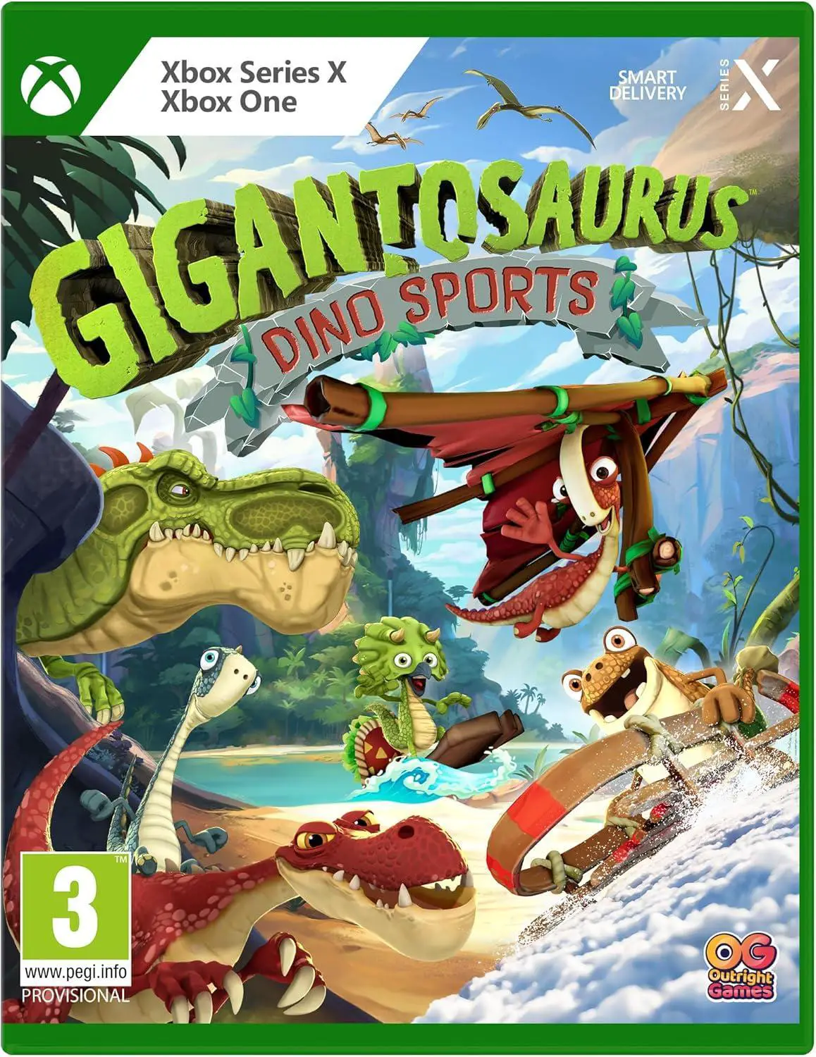 Capa de Gigantosaurus: Dino Sports