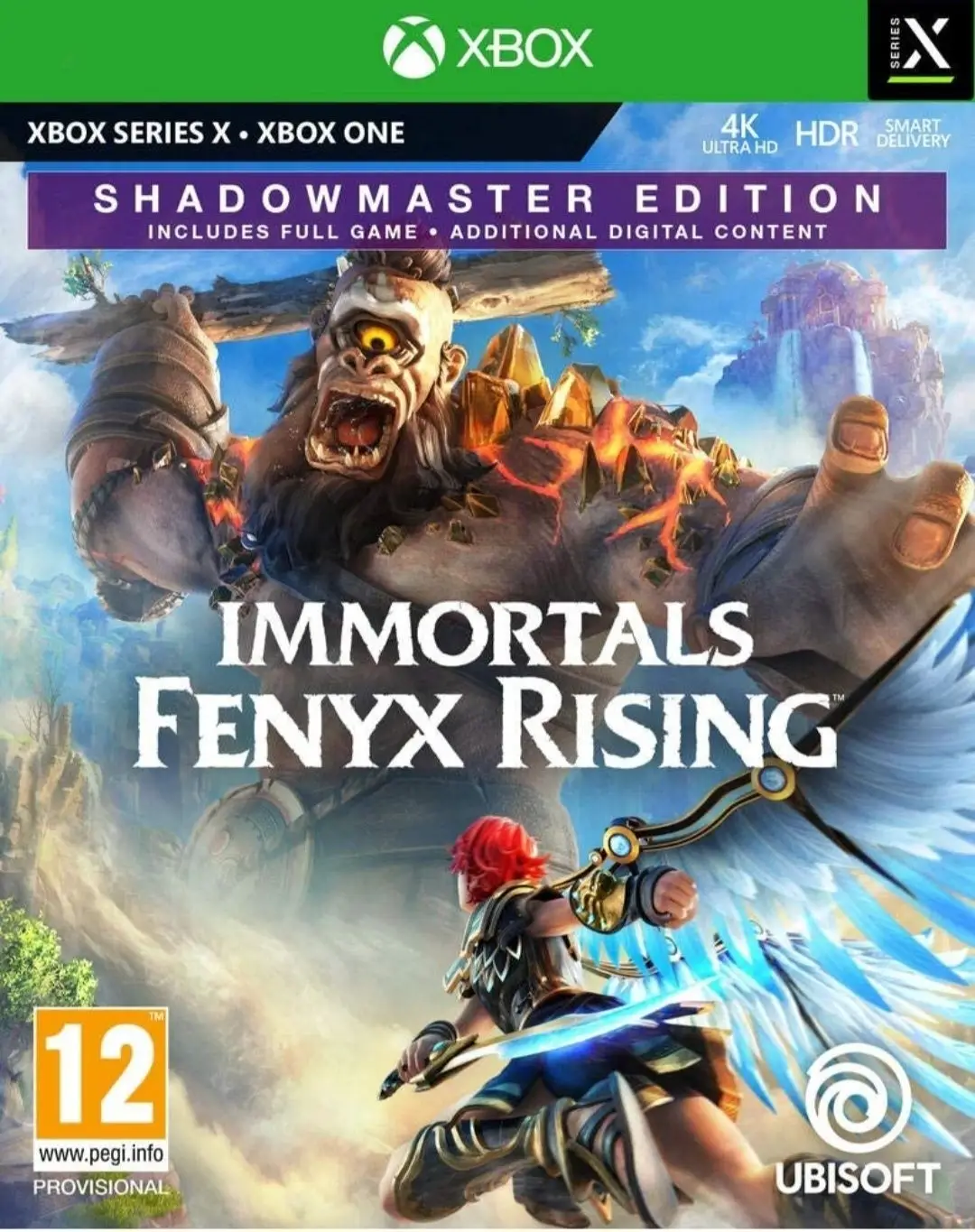 Capa de Immortals Fenyx Rising [Shadowmaster Edition]