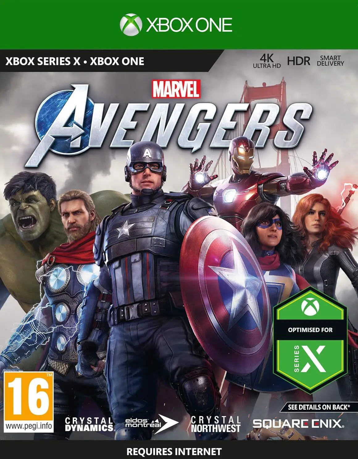Capa de Marvel's Avengers