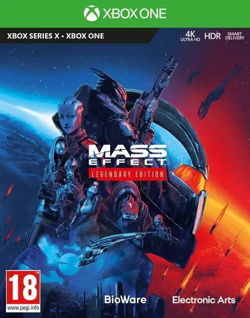 Capa de Mass Effect Legendary Edition