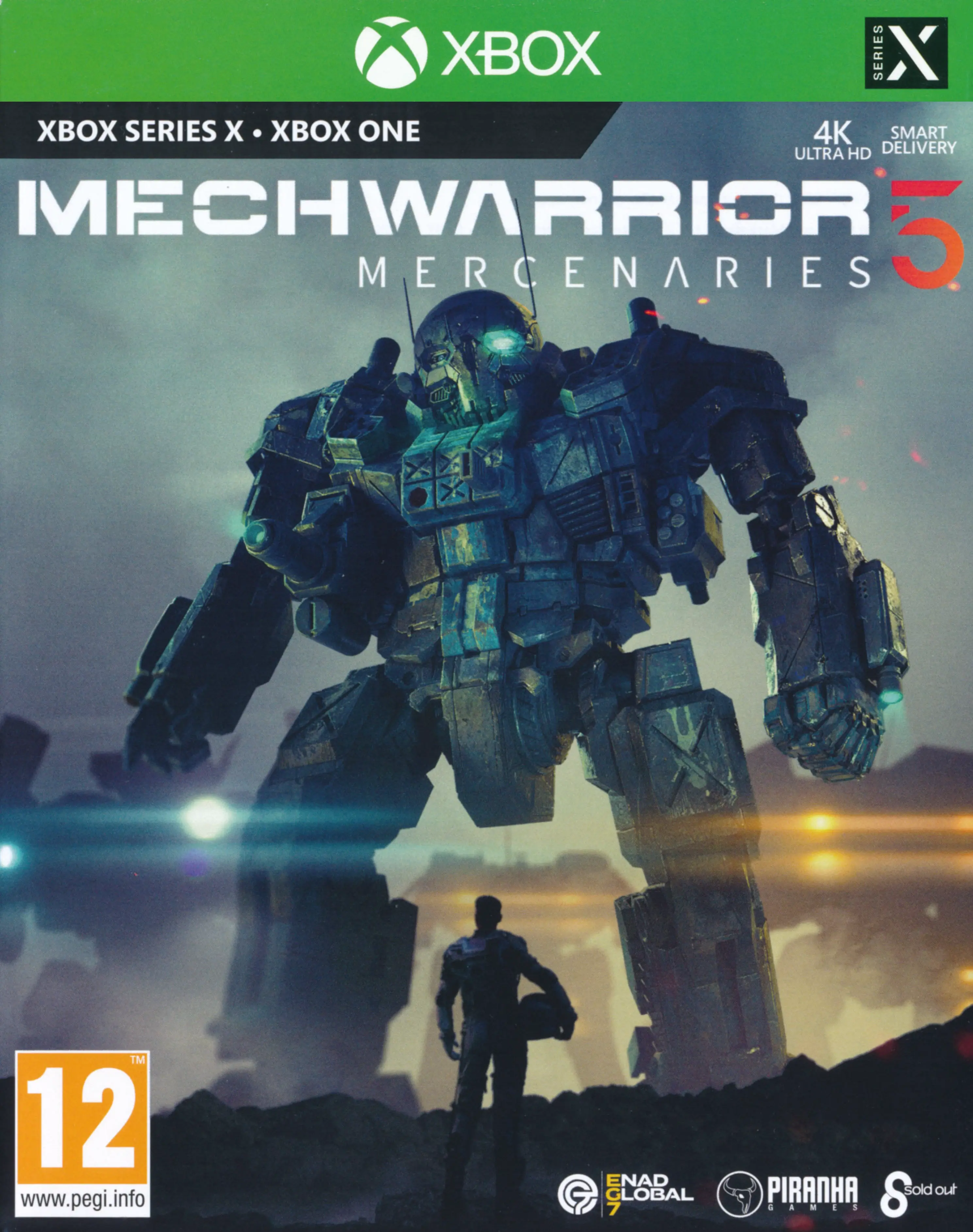 Capa de MechWarrior 5: Mercenaries