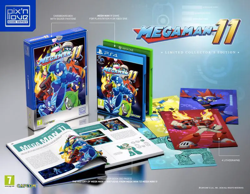 Capa de Mega Man 11 [Collector's Edition]