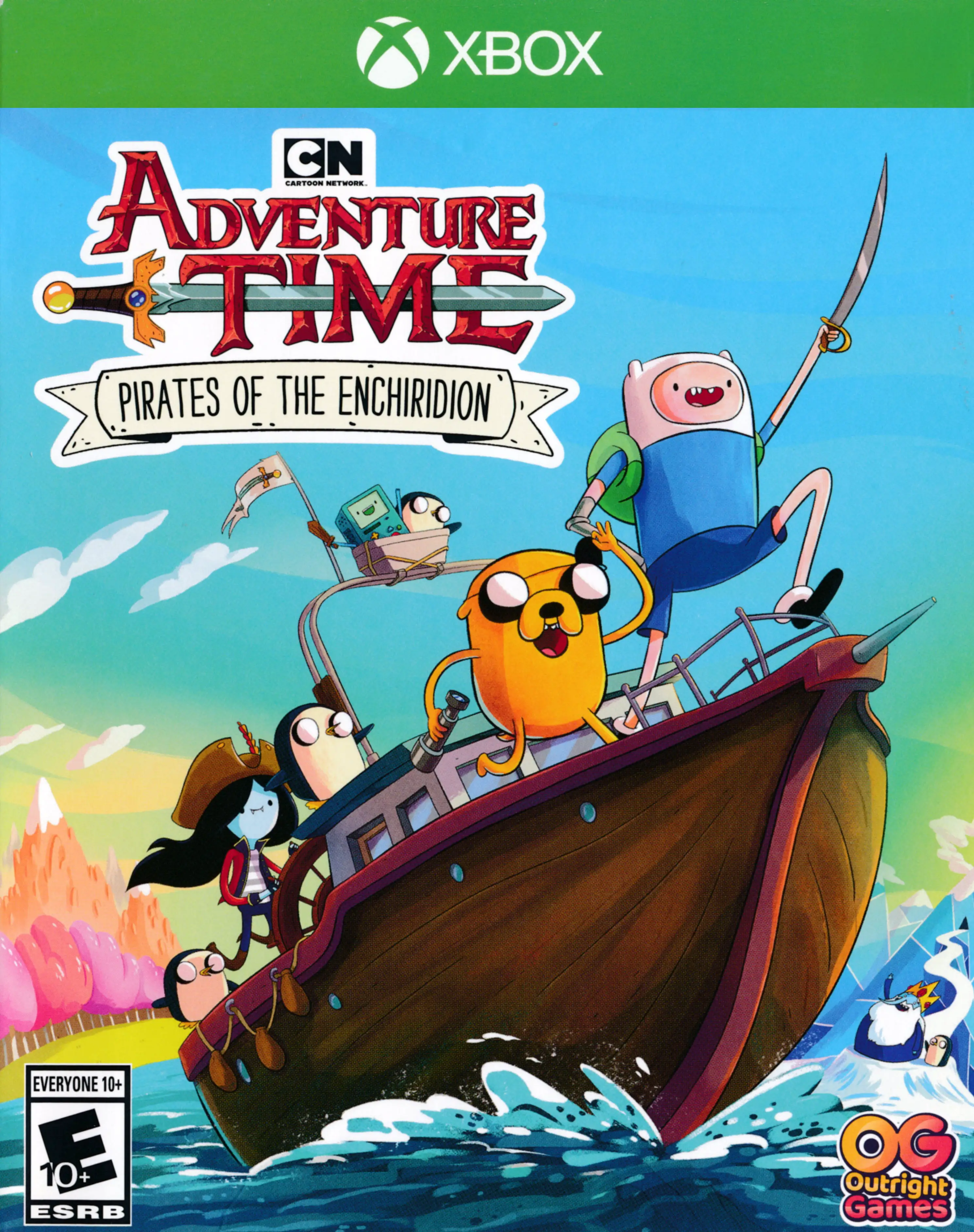 Capa de Adventure Time: Pirates of the Enchiridion