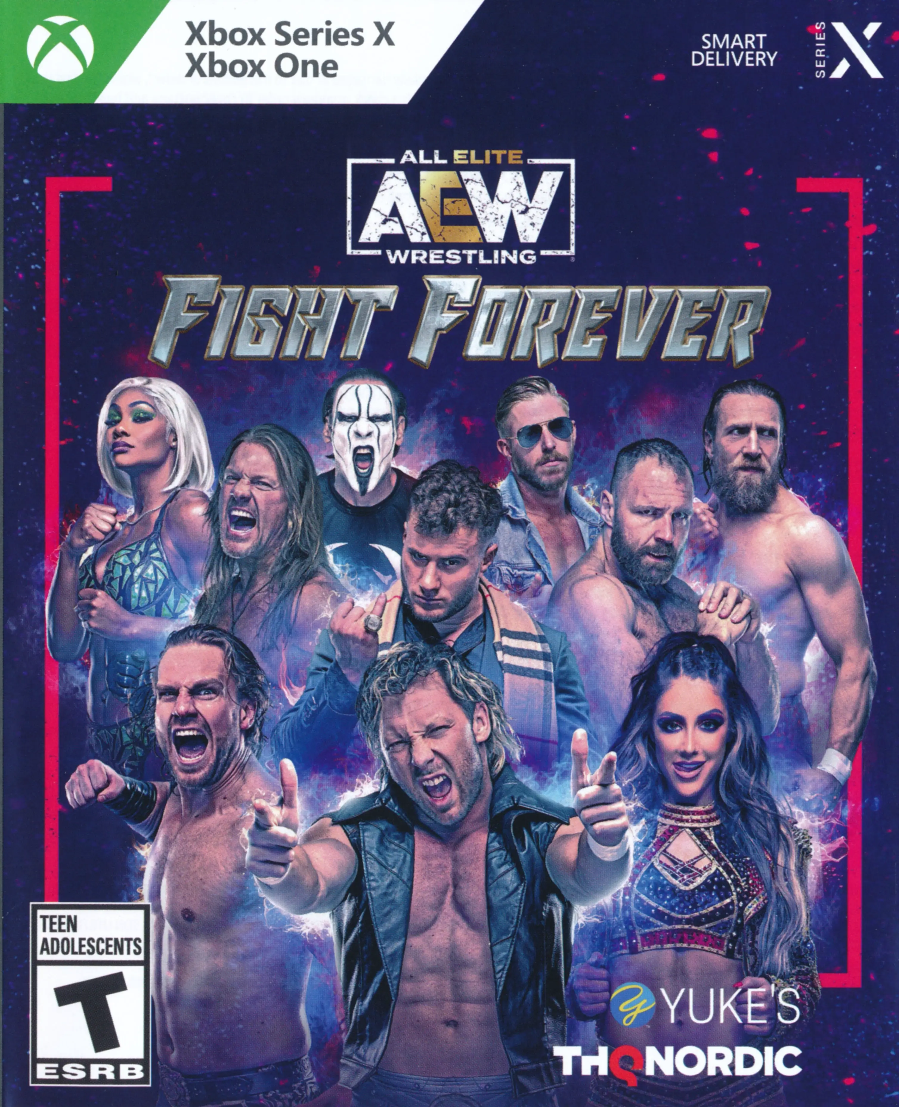Capa de AEW: Fight Forever