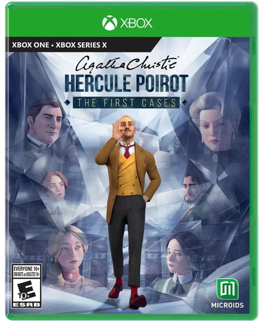 Capa de Agatha Christie - Hercule Poirot: The First Cases