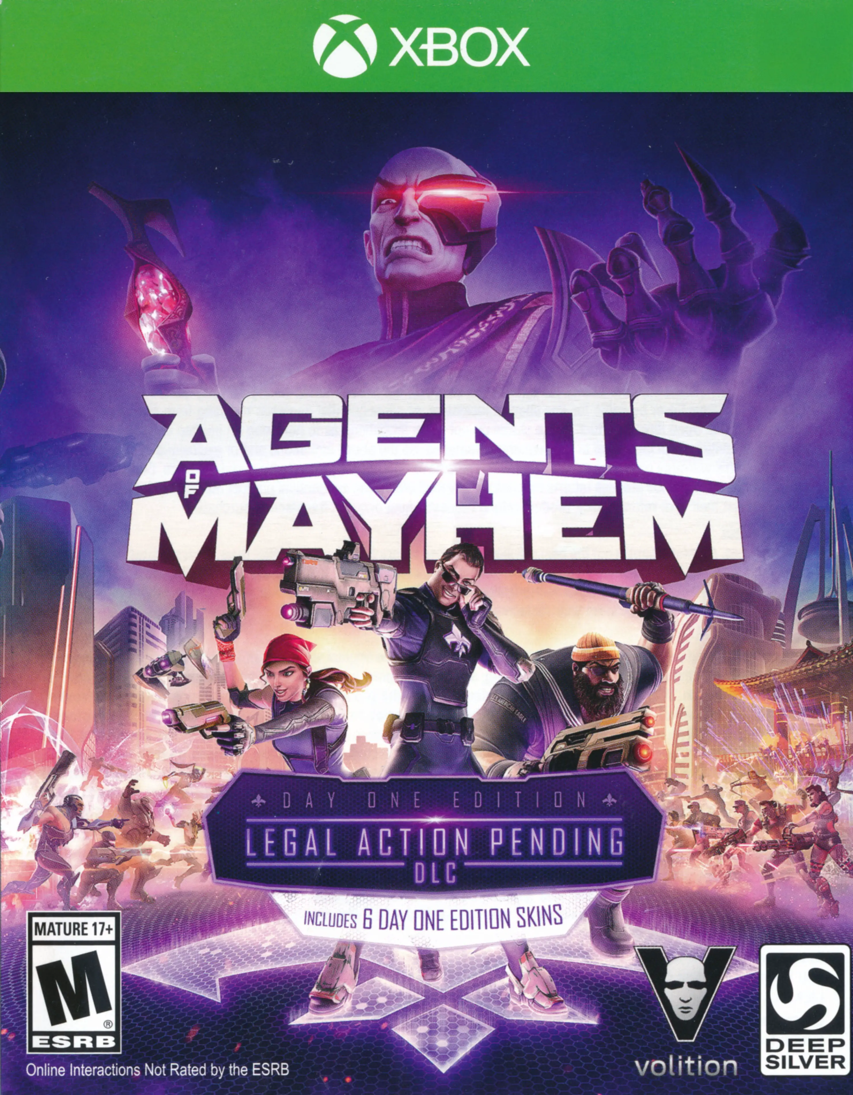 Capa de Agents of Mayhem [Day One Edition]
