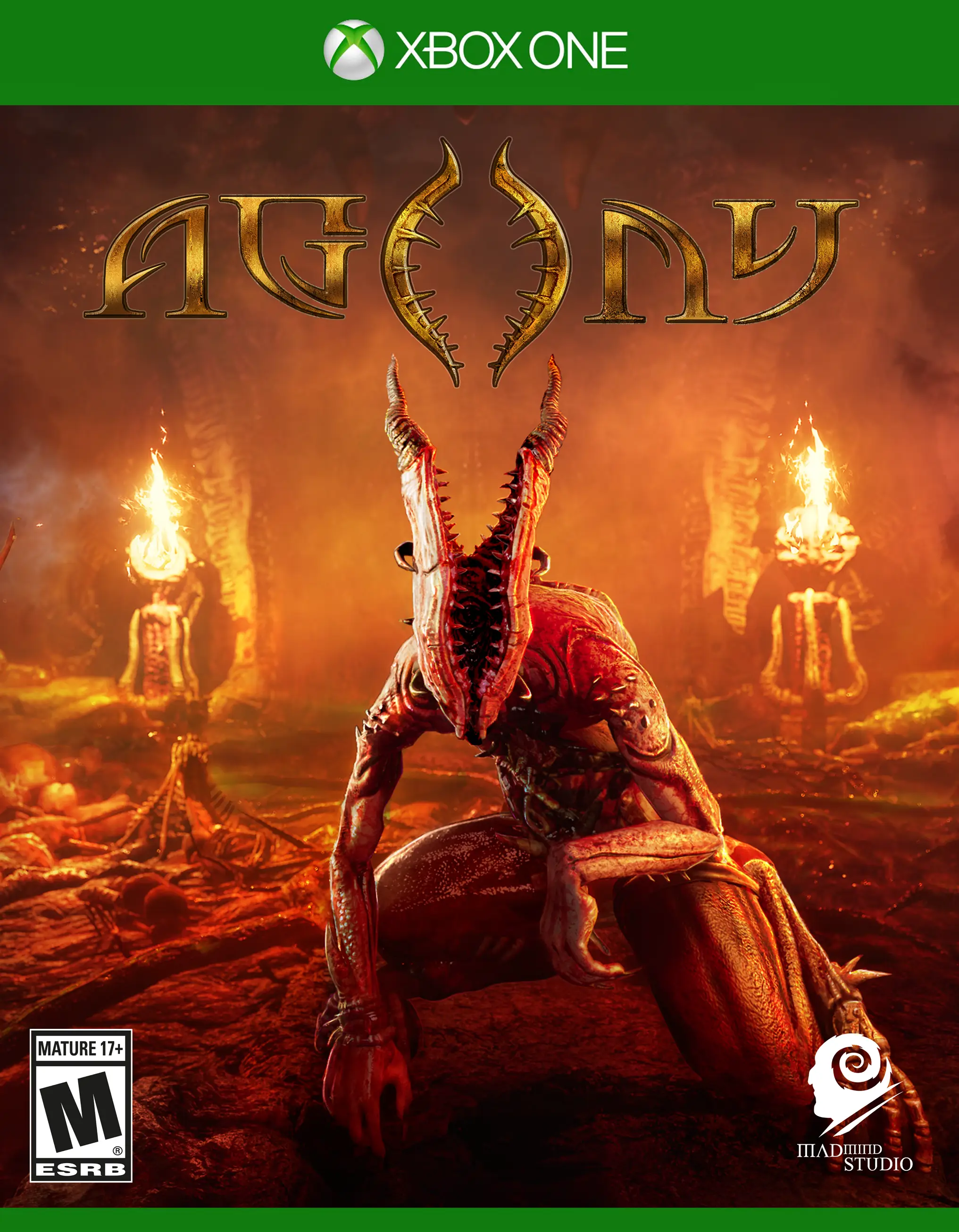 Capa de Agony